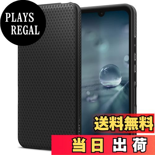 【送料無料】Spigen AQUOS wish2 ケース wish ケース 耐衝撃 [ SH-51C / SHG06 ] ストラップホール 付き TPU素材 ソフトケース 米軍MIL規格取得 カメラ保護 傷防止 衝撃吸収 Qi充電 ワイヤレス充電 リキッド・エアー ACS05196 (マット・ブラック)