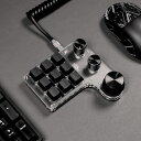 SIKAI CASE マクロキーボード 無線 片手キーボード Bluetooth接続 7色RGB 赤軸 メカニカルキーボード 軸体交換 9キー3ノブ 3レイヤーあり 18キャラクタ 6連打 Delay機能 回転ノブ付き プログラマブルキーボード カスタム可能なキー 片手 小型キーボード ショットカットキ