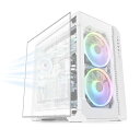 PANO-MOUNTS PC ケース用DIY 30*80cmスロットカバー グリル メッシュ ファン フィルター 防塵 穴直径0.8mm 1枚 マグネットベルト付属 ホワイト
