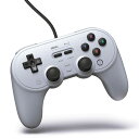 8BitDo Pro 2 スイッチとWindows用の有線コントローラー(グレー版)