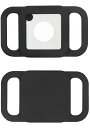 Miimall Tile Mate 2020ペット用ケース 首輪用1枚 Tile Mate シリコン ケース 猫用犬用 ソフト シンプル シリコン材質 擦り傷防止 紛失防止 軽量 防衝撃 Tile Mate 2020 保護カバー バンパー(1枚ブラック)