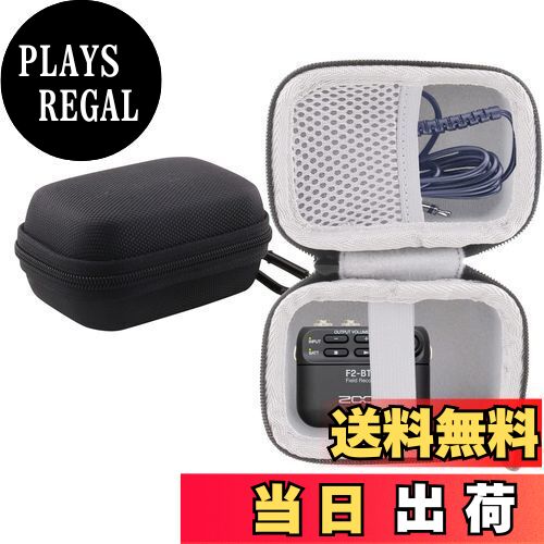 【送料無料】WERJIA 収納ケース ZOOM ズーム F2-BT/ F2フィールドレコーダー/SabineTek SmartMike+ ワイヤレス対応収納ケース (黒)