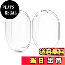 【送料無料】kwmobile 2x ヘッドホンカバー Apple AirPods Max対応 ケース - TPUカバー 耐衝撃 クリア 透明