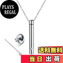 【送料無料】Yoursfs 遺骨ペンダント ネックレス ステンレス鋼 筒型 メモリアル 遺骨入れ 防水 ジルコニア ネックレス 遺灰 ネックレス 手元供養 メン...