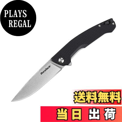 【送料無料】DURATECH フォールディングナイフ 折りたたみナイフ ナイフ サバイバルナイフ レスキューナイフ G10ハンドル