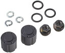 【送料無料】タミヤ ビッグトラック・オプション&スペアパーツ No.57 TROP.57 ダブルタイヤ用ハブナット 黒 2個 RCパーツ 56557