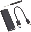 アイネックス USB3.1Gen2対応 M.2 SATA SSDケース HDE-12