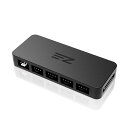 EZDIY-FAB 10ポート ファンハブ 、 PWMファンハブ/スプリッター 、4ピンおよび3ピンファン用、pwm機能対応 Sata電源入力ファンハブ