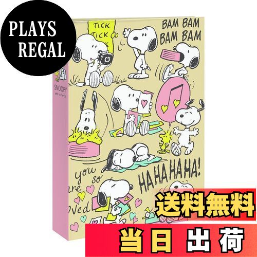 【送料無料】ナカバヤシ ポケットアルバム L判 3段 180枚収納 スヌーピー 1PL-1504-2