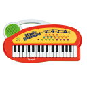 トイローヤル キッズミニキーボード ( ピアノ / 知育玩具 ) 初めての楽器に リズム 子供 音楽 キーボード ( 録音 / 再生 機能付き )