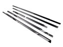 BRIGHTZ アイシス 10 11 15 超鏡面ステンレスブラックメッキウィンドウモール 6PC 【 WIN-BLA-012 】 ANM10G ANM10W ZNM10W ZNM10G ZGM10W ZGM10G ZGM11G ZGM11W ANM15W ANM15G ZGM15W ZGM15G 11180