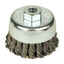 【送料無料】E-Value ディスクグラインダー用 ステンレス 剛腕カップブラシ 80mm