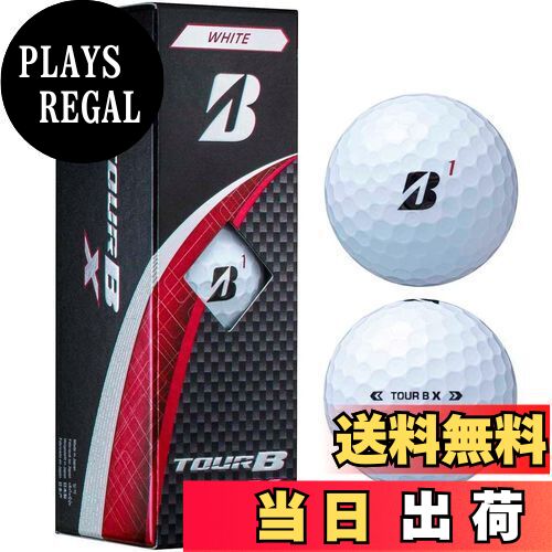 【送料無料】BRIDGESTONE(ブリヂストン)ゴルフボール TOUR B X 2024年モデル スリーブ箱 3球入 ホワイ..