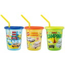 【送料無料】スケーター(Skater) タンブラー ストロー付き 3個 320ml トミカ 24 日本製 SIH3ST-A