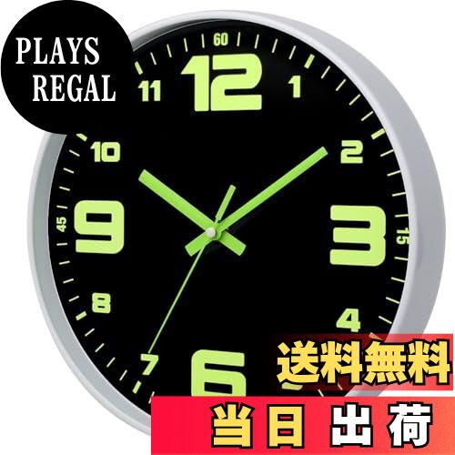 商品情報商品の説明主な仕様 【蛍光 電波時計 素材】 ■電波受信機能:自動受信/手動受信 || 高品質のABS製で、蛍光大文字を組み合わせています。フロントガラスカバーがクリアな視界を確保し、ダイヤルへのほこりの侵入を防ぎます。直径約30cmx奥行約0.45cm。推奨電池:単3アルカリ乾電池×1 (別売り) 。パッケージ内容：HZDHCLHルミナスウォールクロックx1、※取扱説明書が付属して（取扱説明書を詳しくお読みください）【夜光掛け時計】大きくてクリアな3Dアラビア数字で、お部屋の隅から見やすいです。時計盤面のインデックスと指針には蛍光塗料を印刷していたので、蓄光後、暗い所で発光できて、夜時間も確認できます。（ps：蛍光物質の光度は、日中に吸収される光エネルギーに依存します。）【静音 壁掛け時計】掛け時計は滑らかに秒針が動く「連続秒針」を採用して、カチカチ音がせず、静かに動作します。就寝時や読書時など、時計の音が気になる方にもおすすめです。【光るクロック】文字盤は大きく見やすいサイズを採用しており、お部屋のどこにいても見やすいところがポイント。寝室／子供部屋／ベッドルームの壁に掛け時計を置いても、眠りを妨げることはありません。【より良いサービス】12インチ 夜光 壁掛け時計に不満がある場合は、お気軽にお問い合わせください。 HZDHCLHは1年以内に以内の返品と交換サービスを提供し、100%の満足をします。