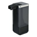 【送料無料】エルパ(ELPA) ハンドソープディスペンサー ミストタイプ ブラック 500mlタンク 自動 防水 最後まで使い切り フタを外して注ぐだけ ESD-09BMS