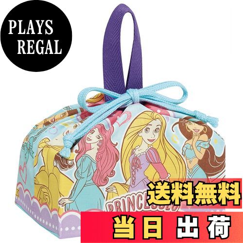 【送料無料】スケーター(Skater) 子供用 お弁当 巾着袋 ディズニー プリンセス 24 日本製 KB7-A