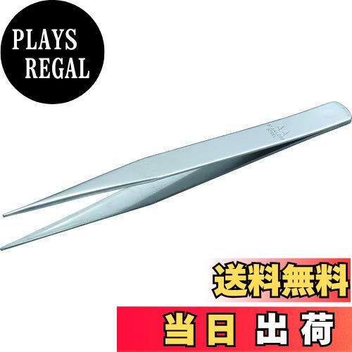 【送料無料】TRUSCO(トラスコ) ステンレス製ピンセット 125mm 直型 TSP-25 × 10本 【ケース販売】