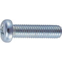 【送料無料】TRUSCO(トラスコ) ナベ頭小ネジ ユニクロ 全ネジ M4×12 250本入 B01-0412 × 10PK【ケース販売】
