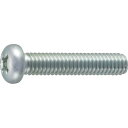 【送料無料】TRUSCO(トラスコ) ナべ頭小ネジ 三価 白 全ネジ M5×8 88本入 B701-0508 × 3PK【ケース販売】