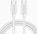 【送料無料】Seninhi USB Type C ケーブル PowerLine USB-C & USB-C ケーブル Xperia/Galaxy/LG/iPad Pro/MacBook その他 Android 等 USB-C 機器対応 USB C & USB C 各種対応 60W/3A 急速充電 断線防止 アンドロイド (1m)