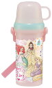 スケーター(Skater) 子供用 水筒 480ml コップ付き ディズニー プリンセス 23 女の子 PSB5KD-A