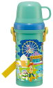 スケーター(Skater) 子供用 水筒 480ml コップ付き ディズニー トイ・ストーリー 23 男の子 PSB5KD-A