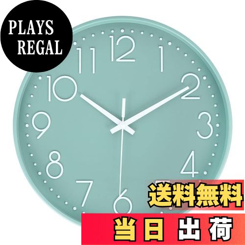 商品情報商品の説明主な仕様 【サイレント】電波時計は高品質のミュート・スイープ運針を用いて、時計の針の音が15dBもないので、人の耳にほぼ音が届いていません。伝統的な時計とは異なって、そのガチガチとした騒がしき音を抜きに、心地良い睡眠、仕事の環境を提供の上。【機能】電波受信機能(自動受信、強制受信)、夜間秒針停止機能(午後22時~午前6時)、手動時間調整。時間が合わない裏蓋を開けて指針の位置を手動で調整することができ。移動時間の精度には影響しません。【サイズ】(約)高さ30.0×幅30.0×奥行き5.0cm。 本体重量：(約)700g。材質：樹脂、ガラス【使用説明】使用電池:単3アルカリ乾電池1本（付属致しません）。万一正常なご使用で商品に不具合等ございましたら、お手数ですが。メールにてご連絡いただけますようお願い致します。こちらは早急に対応させていただきます！初期不良の場合は、お買い上げから一年間以内あれば。弊店に連絡して無償交換、等対応できます。【シンプル、ファッション】シンプルな文字盤に凸凹な3D立体数字の視認性が高くて。飽きのこないデザインで静音の電波掛け時計が部屋、キッチン、リビング、玄関、ベッドルーム、居間、図書館、オフィスなどふさわしい、シーンを選ばず馴染みます。