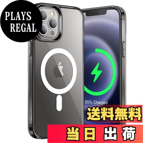 商品情報商品の説明主な仕様 [互換性] iPhone 12 Pro Max (6.7インチ) 用に特別に設計されています。38個のマグネットを内蔵し、すべてのMagSafeアクセサリーに対応できるクリアケースです[強力な磁気吸着] 完璧に整列したマグネットにより、ワイヤレス充電がもっと速く、簡単になりました。充電するときは、ケースをつけたまま、充電器（MagSafe対応）にパチンとはめるか、あるいはQi認証の充電器にセットするだけでできます[ハードクリアバック] 柔軟なTPUフレームと耐久性のあるクリスタルクリアPCバックで製作されており、おデバイスの本体の美しさを見せます。スリムで軽量でありながら、激しい傷や衝撃、落下からデバイスをお守りします[カメラ＆液晶保護] カメラの周りに0.5 mm、液晶画面の周りに1.4 mmの盛り上がったエッジの設計により、保護性を高めています。また、ケースの四隅が効果的に衝撃を吸収します[正確なカットアウト] スピーカー、カメラ、その他のポートを精密にカットアウトして、すべての機能とコントロールに簡単にアクセスできます