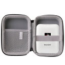 【送料無料】waiyu JP収納ケース互換の シャープ (SHARP)プラズマクラスター イオン発生機 25000 IG-NM1S 保護 キャリングケース 収納ケース. (グレー)