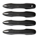 【送料無料】Haoshilianfa トヨタ 専用 キラキラ 鏡面仕上げ 外装 トヨタ ヤリス 210系 10系 15系 プリウス50系 ZVW50 ZVW51 ZVW52 ZVW55 カムリ 70系 AXVH70 AXVH75 ドア ハンドル カバー ノブカバー フルカバータイプ 専用設計 被せるタイプ スマートホール付き (穴あり)