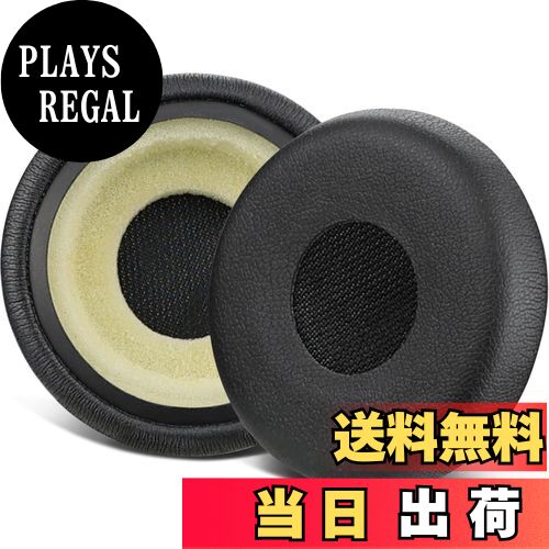 【送料無料】SOULWIT イヤーパッド イヤークッション for Jabra Evolve 65/ 40/ 30/ 20 ワイヤレス ヘッドセット 用 ヘッドホンパッド for Jabra Evolve 65UC 65MS/ 40UC 40MS/ 30US 30II/ 20SE 20UC 20MS 用 耳パッド より厚くする 交換パッド 高密度フォーム ブラック