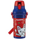 スケーター(Skater) 子供用 プラスチック 水筒 480ml 抗菌 ノンタン 日本製 PSB5SANAG-A