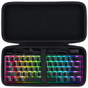 co2CREA 収納ケース 互換品 Razer Huntsman Mini 60% ゲーミングキーボード テンキーレス (ブラック)(ケースのみ)
