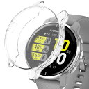 【送料無料】Miimall 対応GARMIN (ガーミン) Venu 2 Plus専用ケース GARMIN (ガーミン) Venu 2 Plusカバー ソフト ぴったり対応 擦り傷防止 防衝撃 高透過率 TPU材料 全面保護 滑り防止 GARMIN Venu 2 Plusバンパー(クリア)