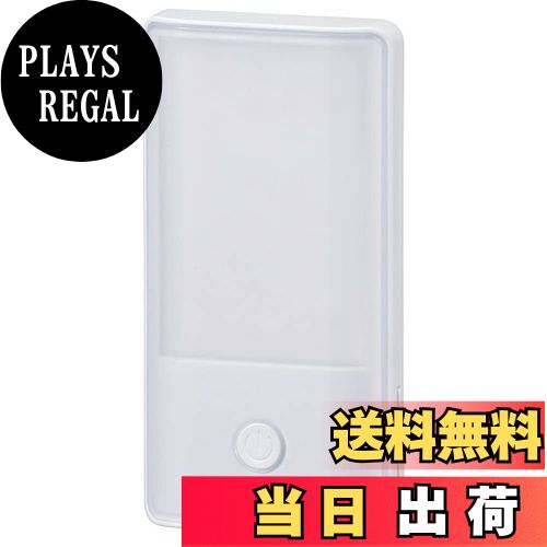 【送料無料】オーム(OHM) 電機 LEDナイトライト 明暗センサー式 電球色 フットライト 足元灯 コンセントタイプ NIT-ALA6MY-WL 06-1720