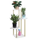 【送料無料】GIBLEA フラワースタンド 室内 盆栽棚 プランタースタンド 花台 観葉植物 棚 木製 階段状 ベランダ 玄関 ガーデン 飾り棚…