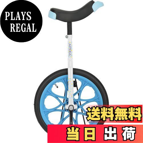【送料無料】キャプテンスタッグ(CAPTAIN STAG) アステリア 一輪車 18インチ 子供用 スタンド付き ホワイト/ブルー YG-1345