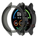 【送料無料】Miimall 対応Xiaomi Mi Watch Color Sports 専用ケース Xiaomi Mi Watch カバー ソフト TPU材質 ぴったり対応 擦り傷防止 軽量 防衝撃 Xiaomi Mi Watch Color Sports 保護ケース バンパー(ブラック)