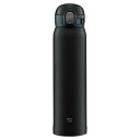 象印 (ZOJIRUSHI) 水筒 ワンタッチ ステンレスマグ シームレス 0.60L ブラック SM-WA60-BA