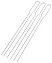 【送料無料】キャプテンスタッグ(CAPTAIN STAG) バーベキュー用 串 BBQ 共柄 ダブルスキュア ステンレス製 3本組 UG-3291 シルバー 全長350mm