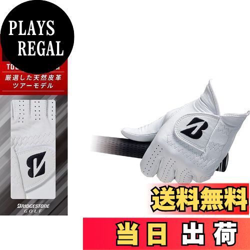 【送料無料】BRIDGESTONE(ブリヂストン) ゴルフグローブ メンズ GLG10 TOUR PREMIUM ホワイト 21cm ゴルフ グローブ 手袋