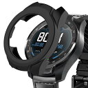 【送料無料】Miimall 対応TicWatch Pro 2020 ケース TicWatch Pro 2020 カバー シリコン材料 ソフト ぴったり対応 擦り傷防止 防衝撃 高透過率 保護 滑り防止 TicWatch Pro2020バンパー(ブラック)