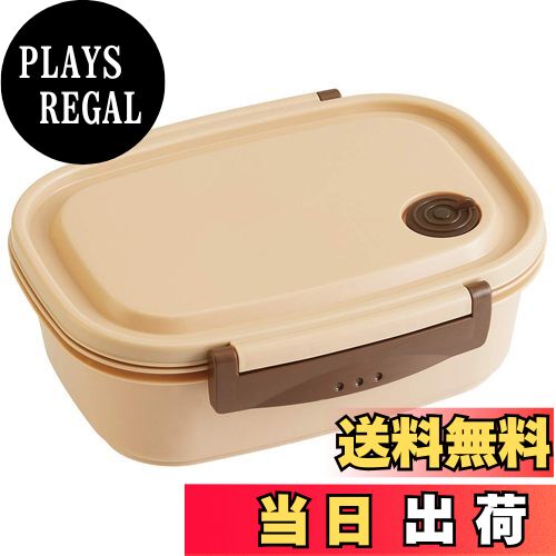 【送料無料】スケーター (skater) ラク軽 軽い 弁当箱 L レンジ対応 720ml ベージュ シール容器 保存容器 XPM5