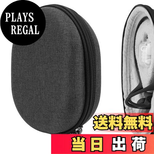 【送料無料】Geekria ケース Sheild ヘッドホンケース 互換性 ハードケース 旅行用 ハードシェルケース After.Shokz Shokz OpenRun Mini, Air, OpenRun Pro, OpenRun, OpenComm, OpenMove に対応 収納ポーチ付き (ダークグレー)