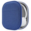 【送料無料】Geekria ケース Sheild ヘッドホンケース 互換性 ハードケース 旅行用 ハードシェルケース ソニー Sony WH-CH510, WH-CH520, MDR-ZX300, MDR-ZX310, MDR-XB200 に対応 収納ポーチ付き (ブルー)