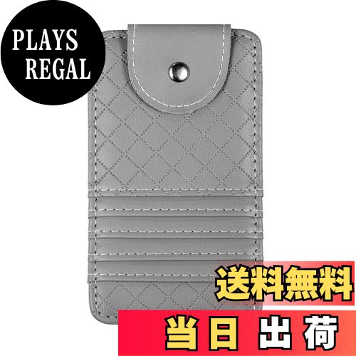 【送料無料】VORCOOL 車サンバイザーポケット カードホルダー カード5枚収納 サングラスホルダー 小物..