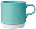 【送料無料】Kalita (カリタ) マグカップ スタッキングマグ アクア 約320ml #73175