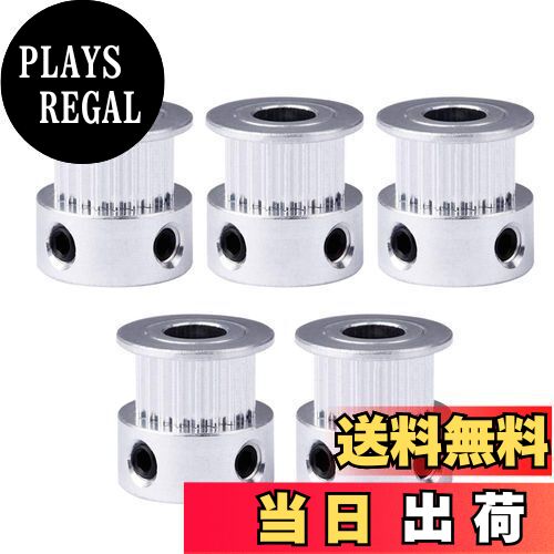 【送料無料】Saipor GT2-20歯 タイミングベルトプーリー アルミギアホイール 6.35mmボア 6mm幅 3Dプリ..