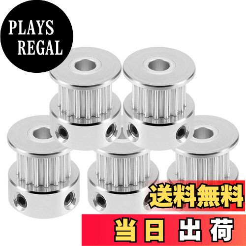 【送料無料】Saipor GT2-16歯 タイミングベルトプーリー アルミギアホイール 5mmボア 6mm幅 3Dプリンタ..